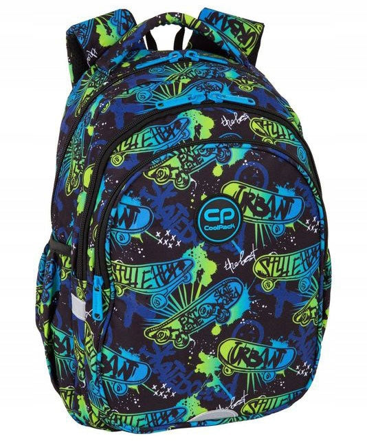 School backpack Jerry class 1-3 Skate Night Coolpack F029930 Manufacturer code 500276