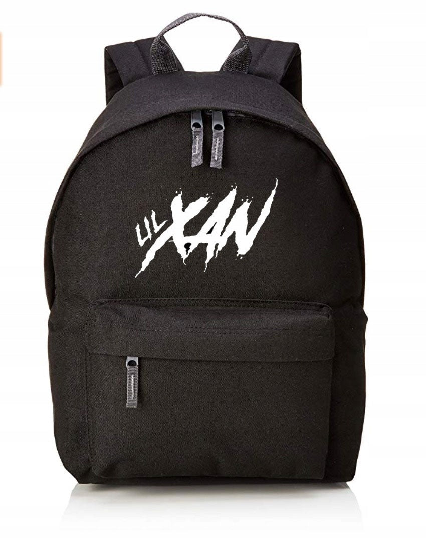 School backpack, LIL XAN, black, quality! 18L DURABLE!