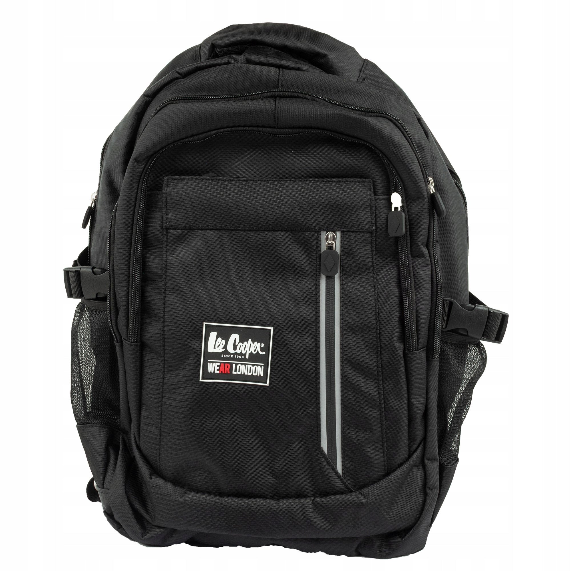 School backpack Lee Cooper sports black classic urban 22L