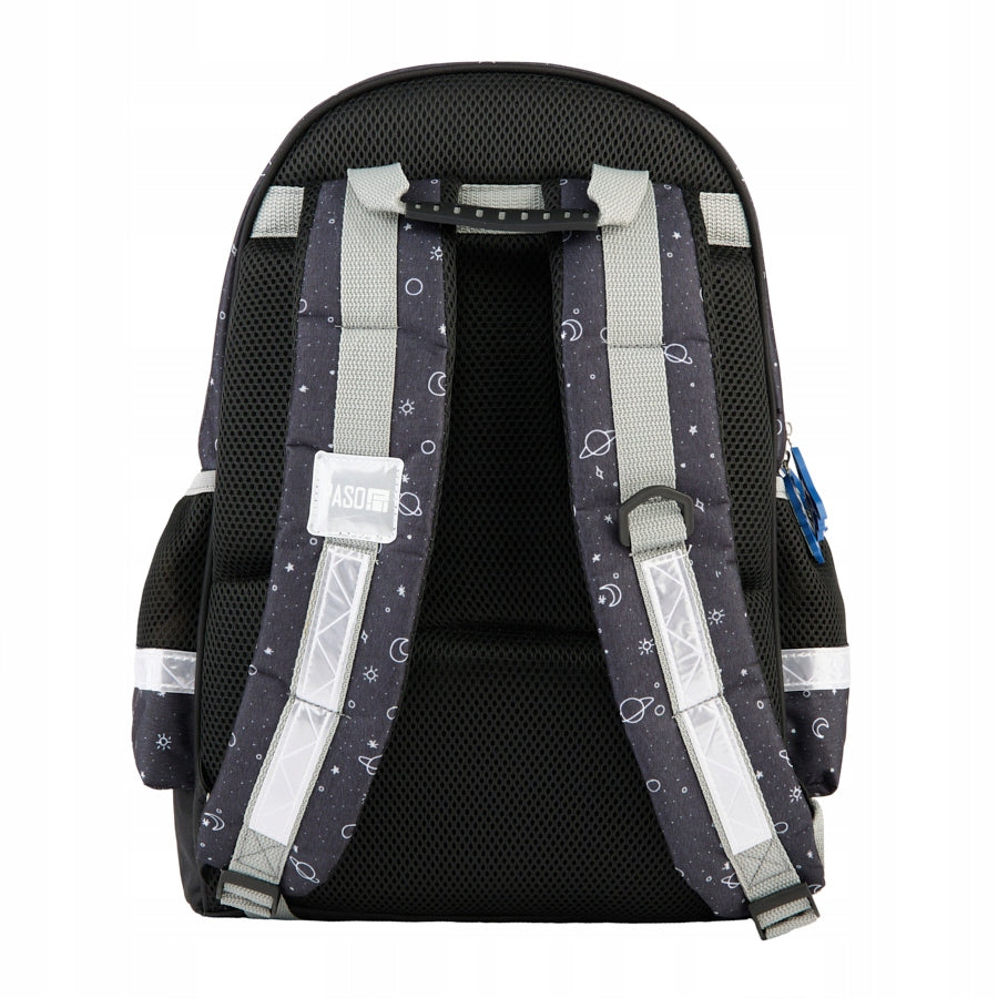 School backpack NASA Paso for boy class 1-3 black multi-chamber packing Manufacturer code PP24NS-116