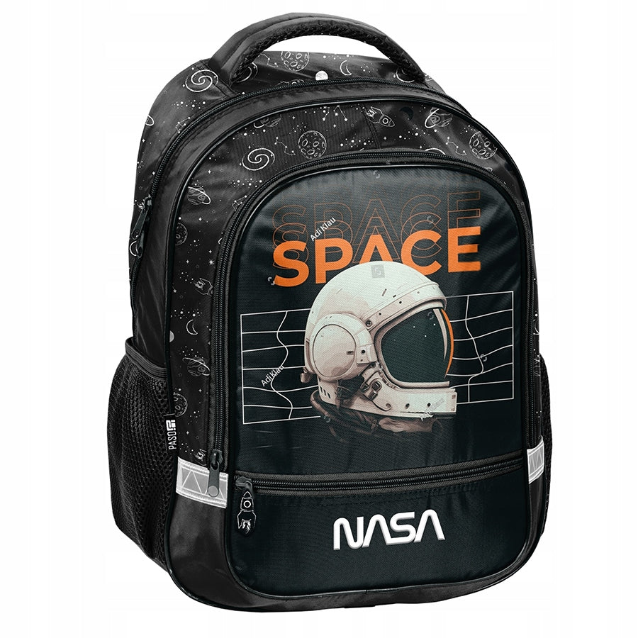 School backpack PASO NASA for boy class 123 black for school space