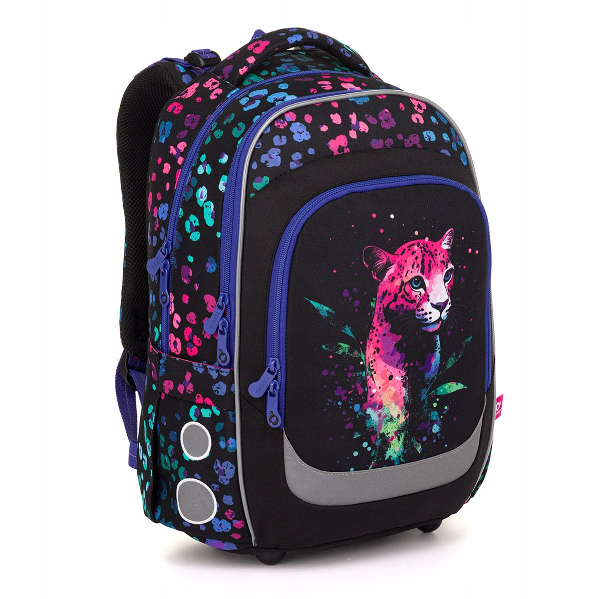 School backpack Topgal LORI 25074 for girls 4th class, light