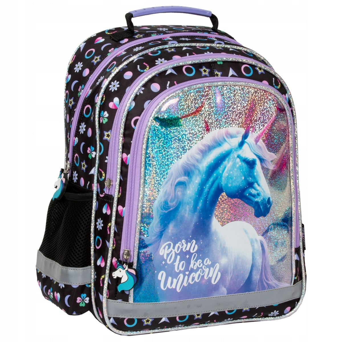School backpack UNICORN Unicorn pink light A4 girl Manufacturer code PL15BJR15