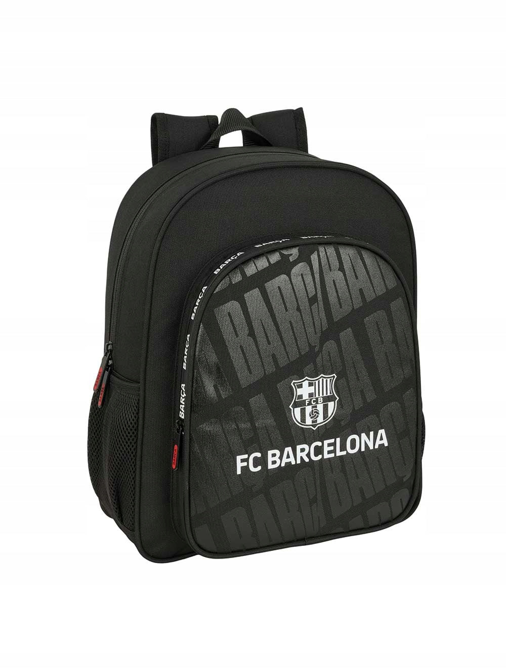 School backpack black youth for boy to school FC Barcelona 25/26