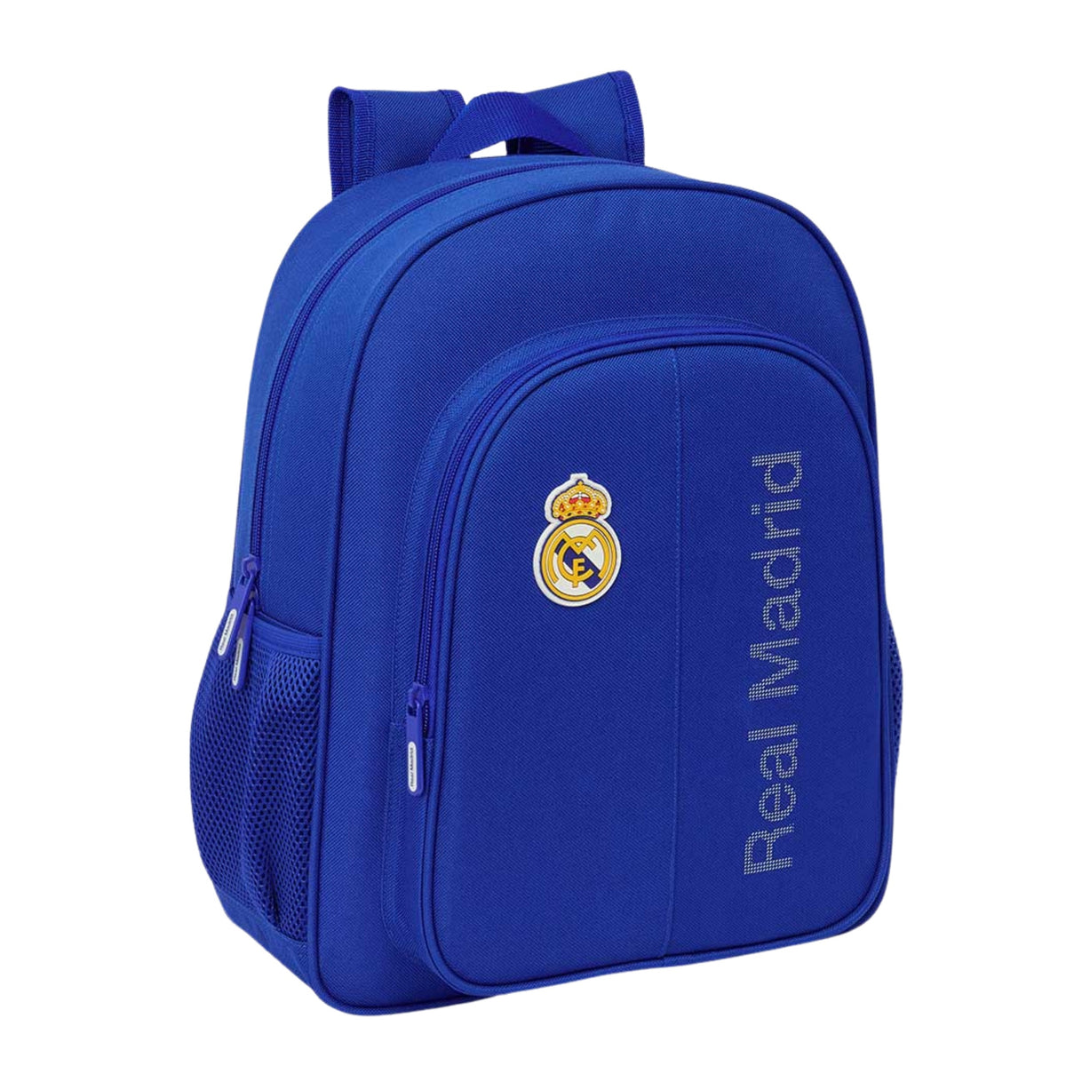 School backpack blue youth for boy to school Real Madryt