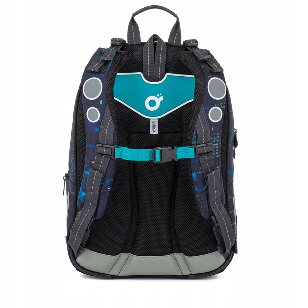 School backpack digital world Topgal CODA 26021 2-4 computer class pattern Brand Topgal
