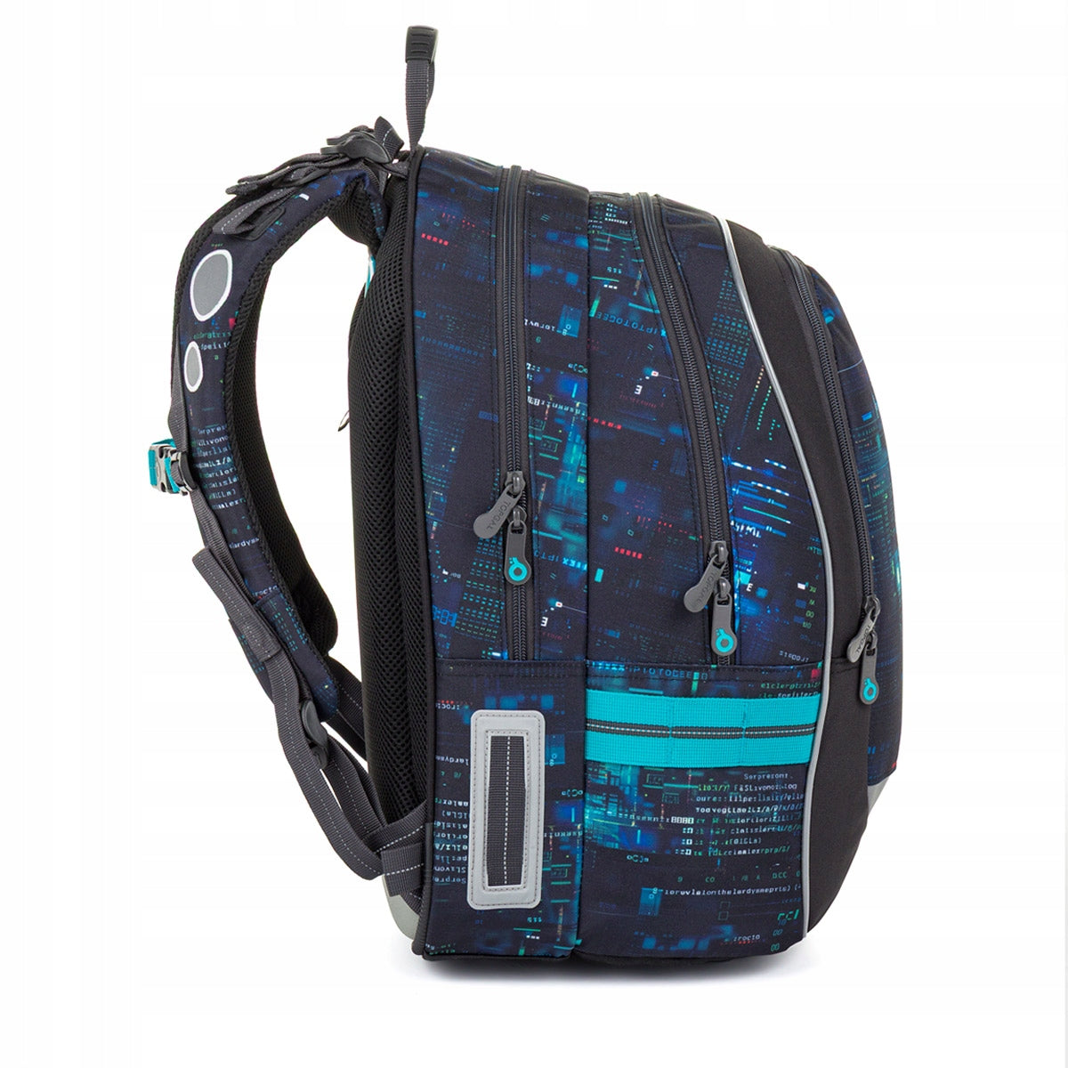 School backpack digital world Topgal CODA 26021 2-4 computer class pattern Manufacturer code 8592571028085