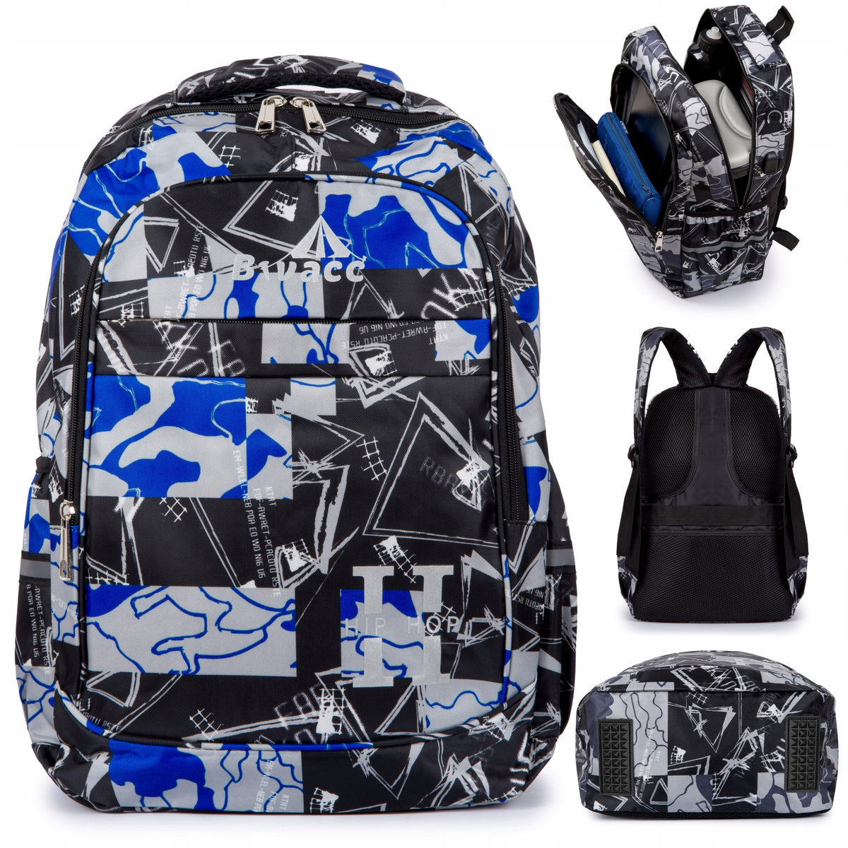 School backpack fashionable urban modern sports urban style reinforced XXL