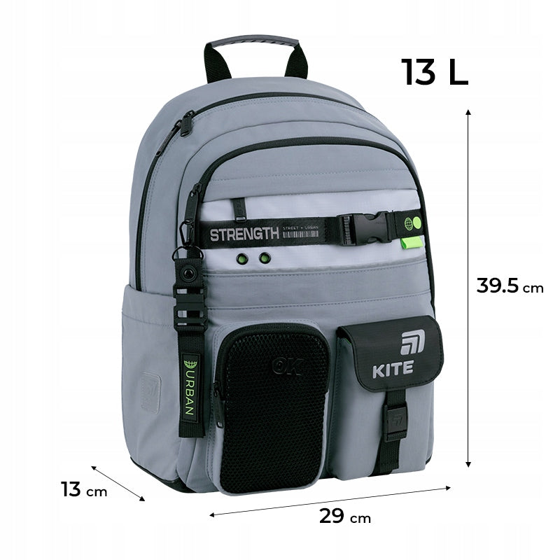 School backpack for boys 6-12 years old with reflectors class 1-6 Kite Manufacturer code K26-584M-3