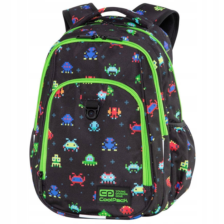 School backpack for boys CoolPack Pixels Brand CoolPack