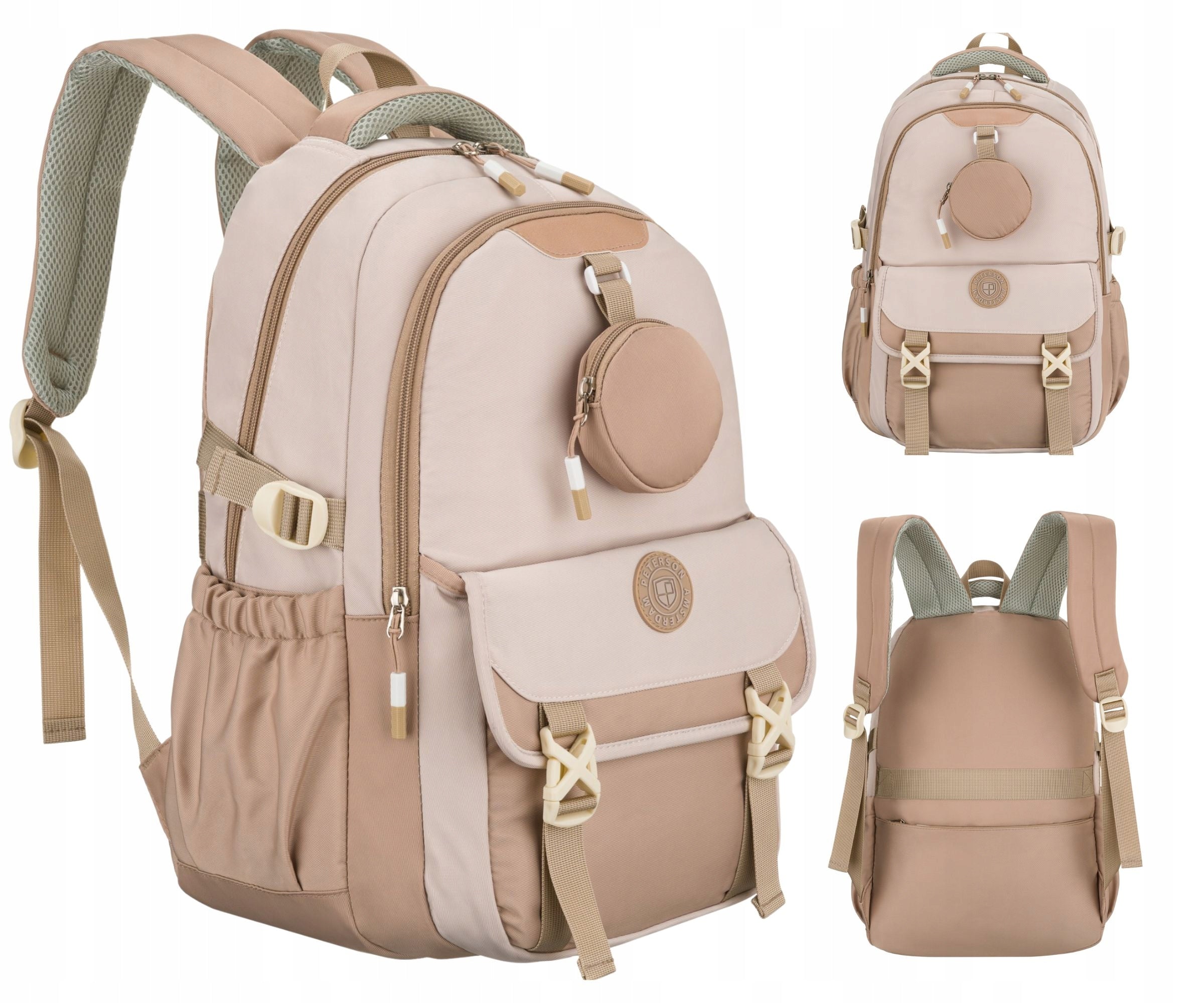 School backpack for children roomy satchel for sports school Peterson
