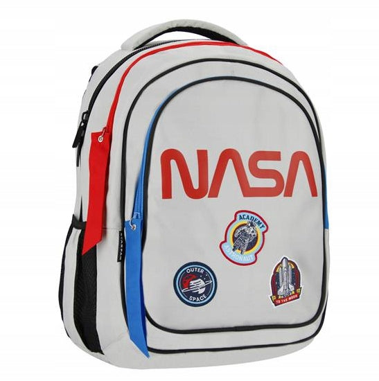 School backpack for children youth large multi-chamber motif NASA grey Brand Starpak