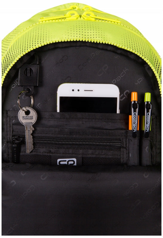 School backpack for class 1-3 Jerry Gradient Lemon CoolPack Brand CoolPack
