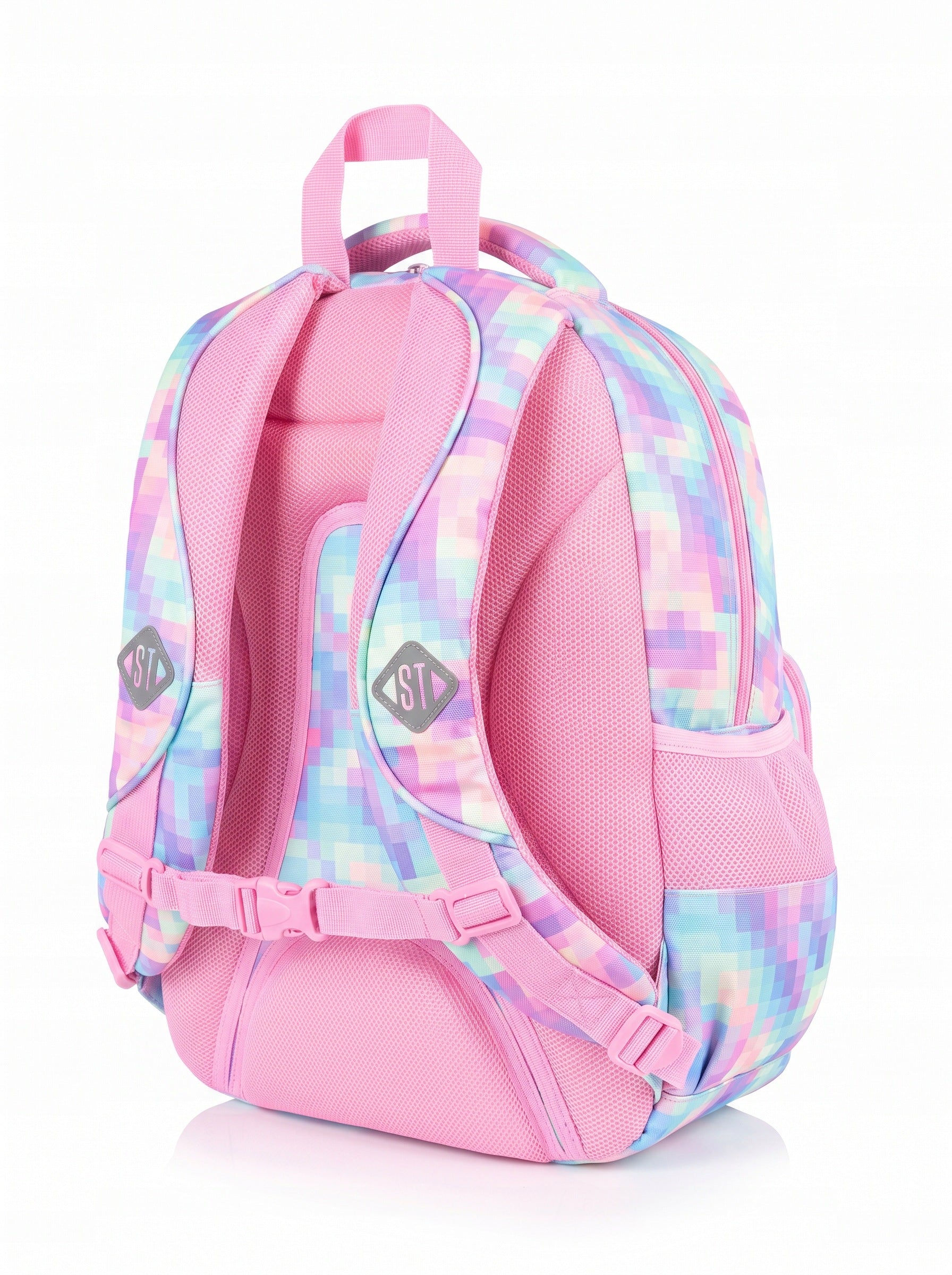 School backpack for girls St.Right PASTEL PIXELS Manufacturer code 5903235685422