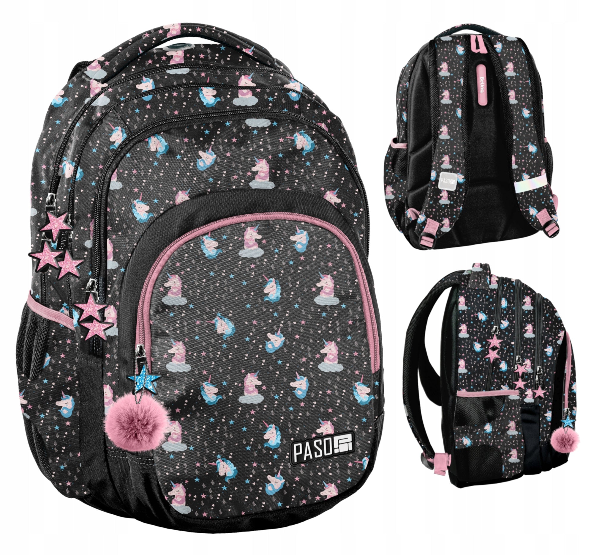 School backpack for girls Unicorns Brand Paso
