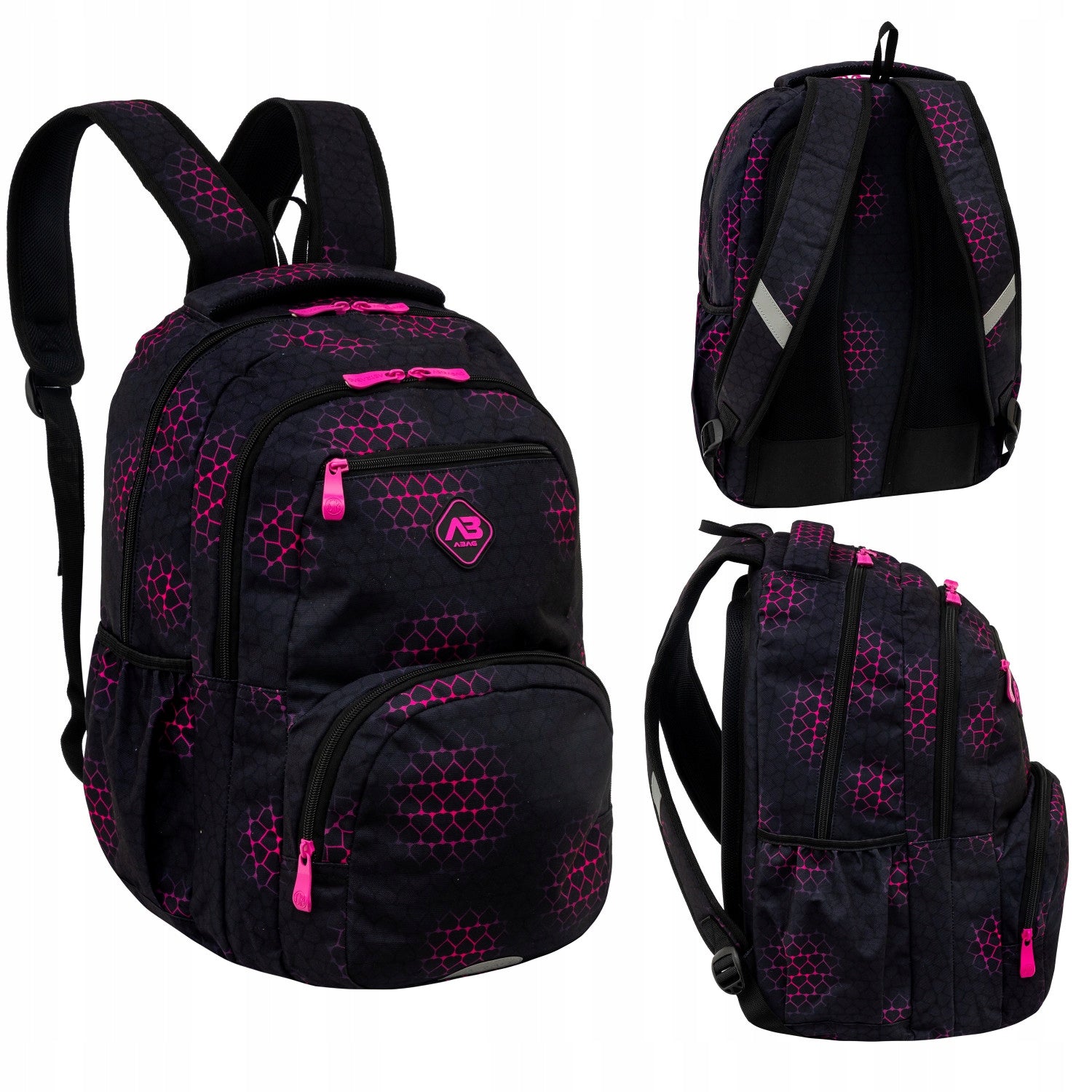 School backpack for girls astrabag PINK HEARTS Manufacturer code 502026045