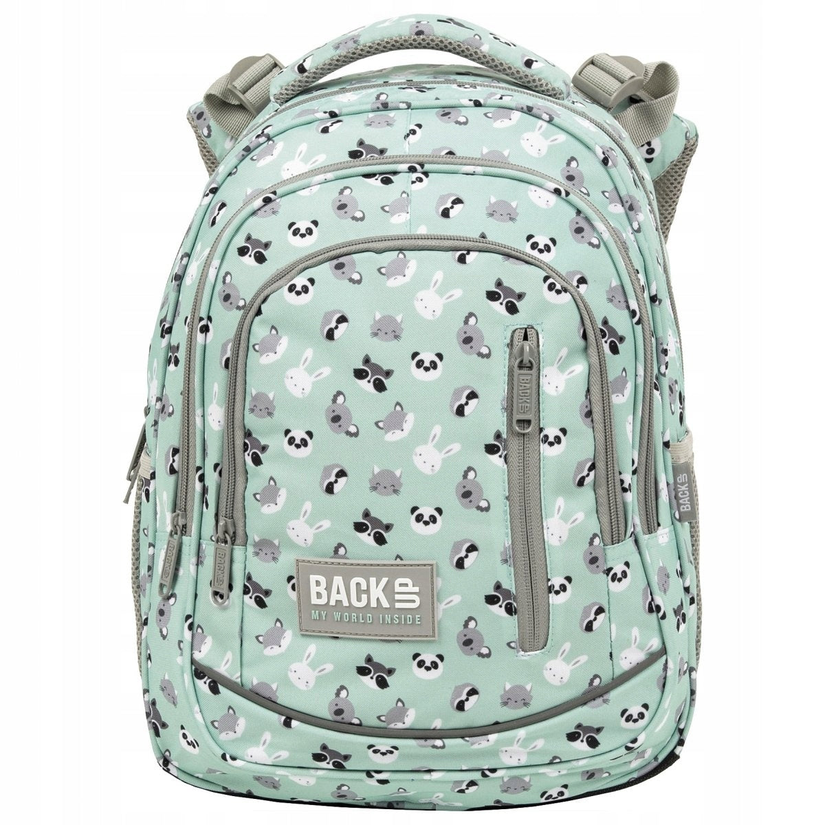 School backpack for girls from 3rd class BackUP 24 L animals, PUPPIES Manufacturer code PLB5R11