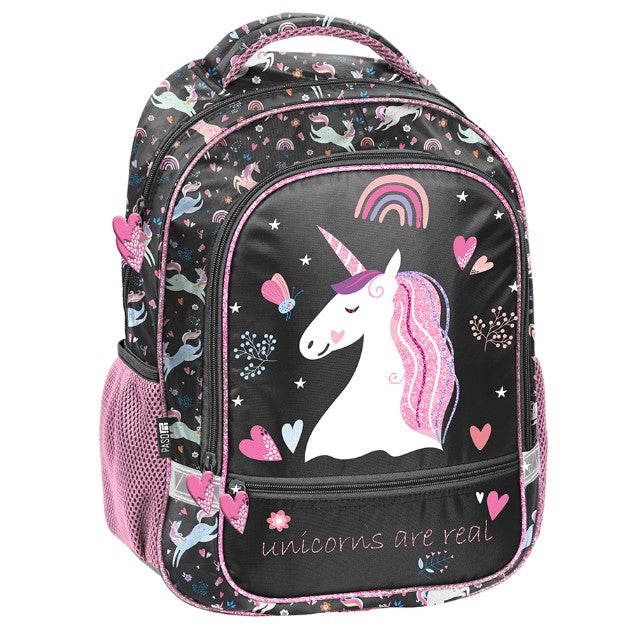 School backpack for girls satchel 1-3 4-6 class Unicorn + Set Manufacturer code 5550