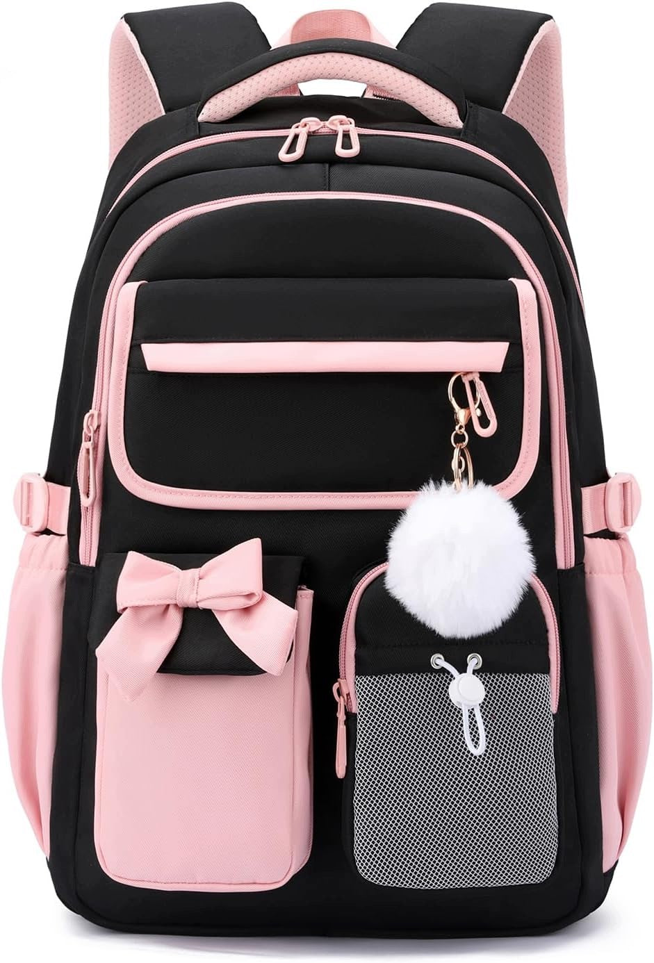 School backpack for girls waterproof Oxford 46 cm with loop