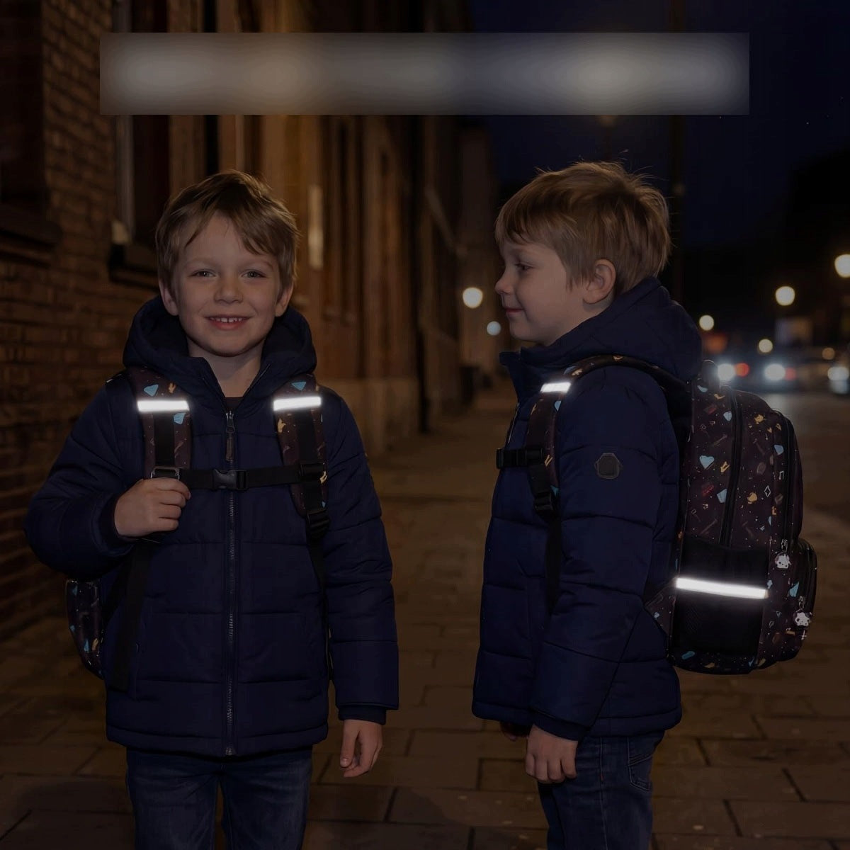 School backpack for grades 1 to 3 boy Reflective elements Breathable suspenders Manufacturer code Plecak szkolny