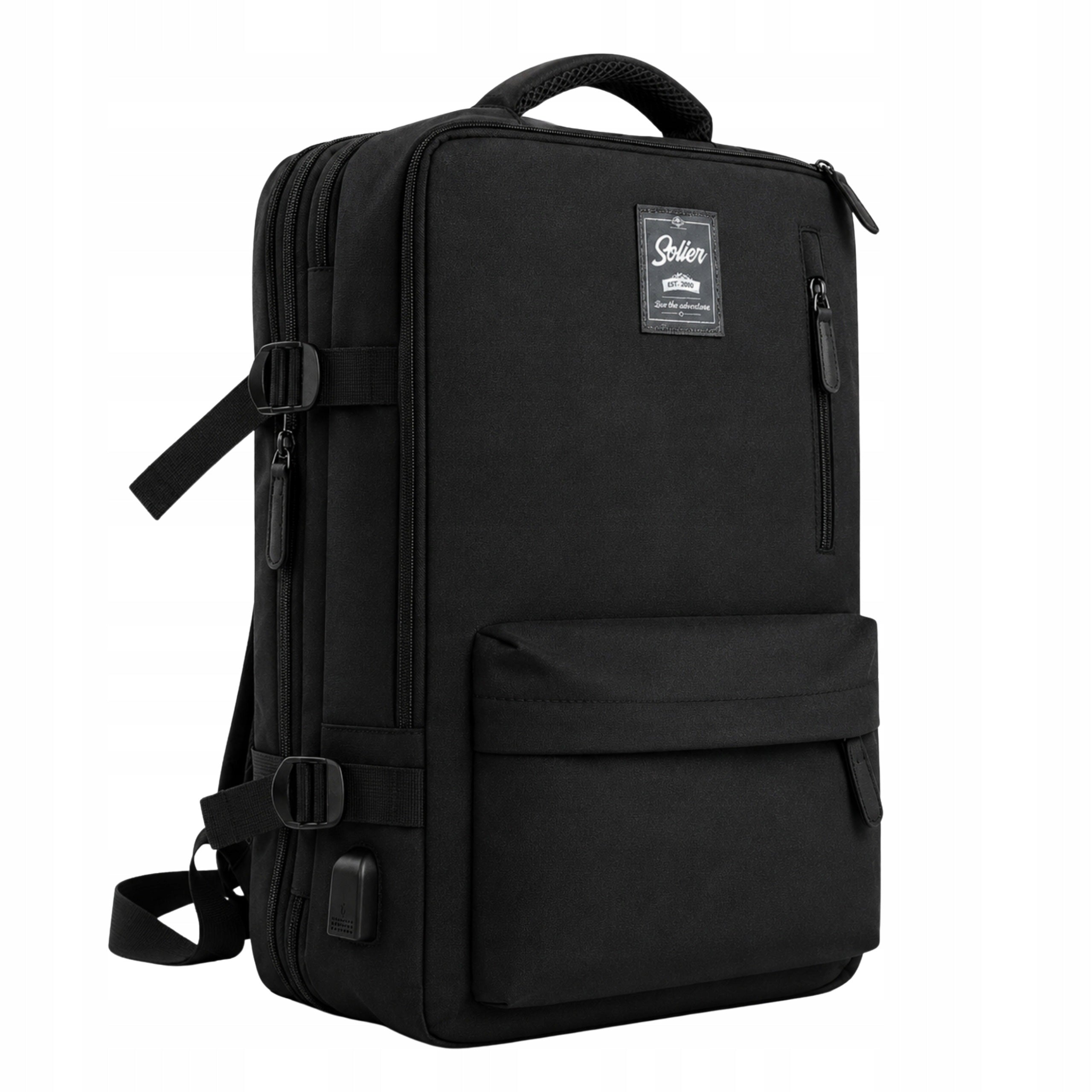 School backpack for laptop black city for work universal