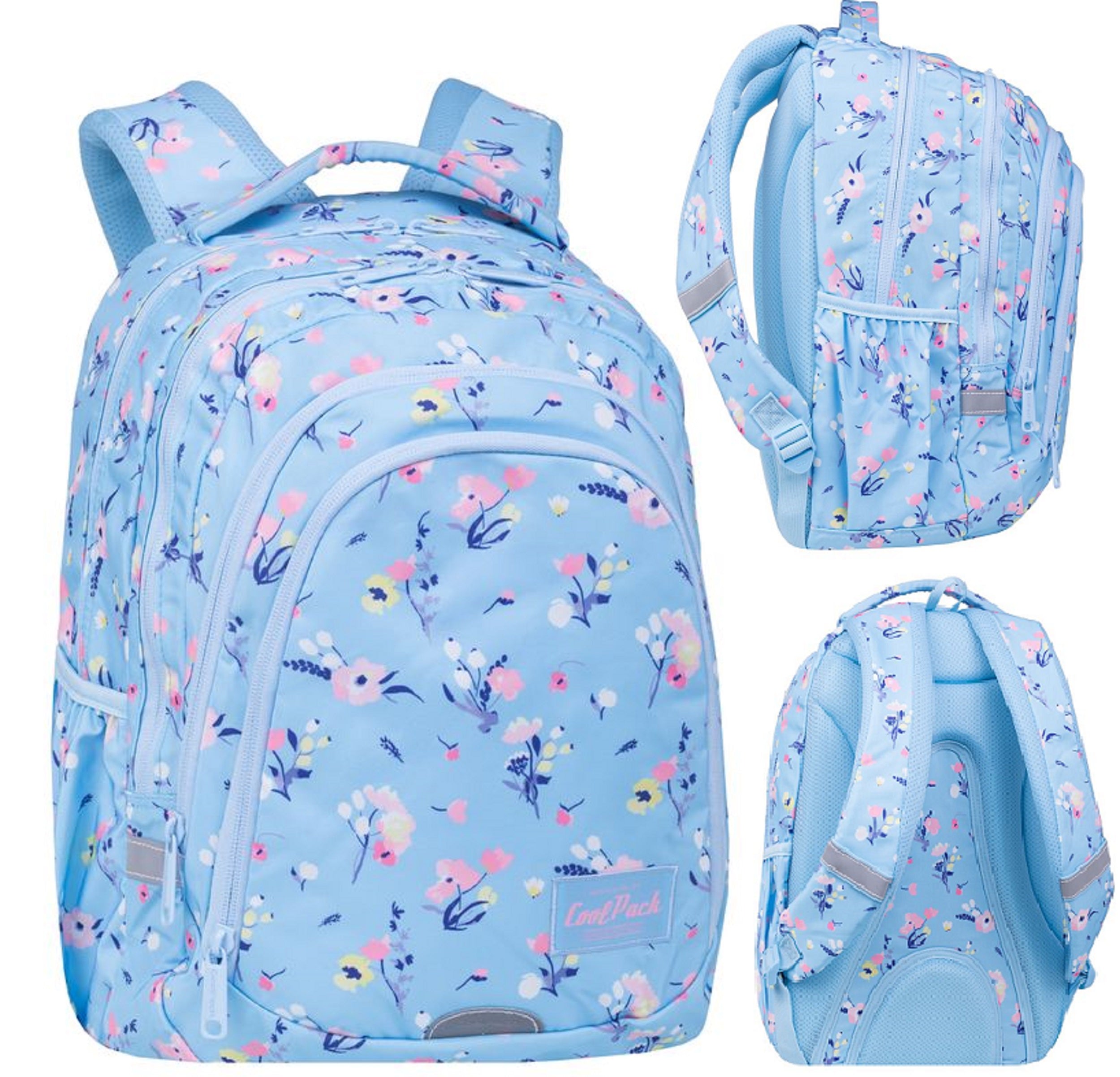 School backpack for school Coolpack A4 for girl + plan