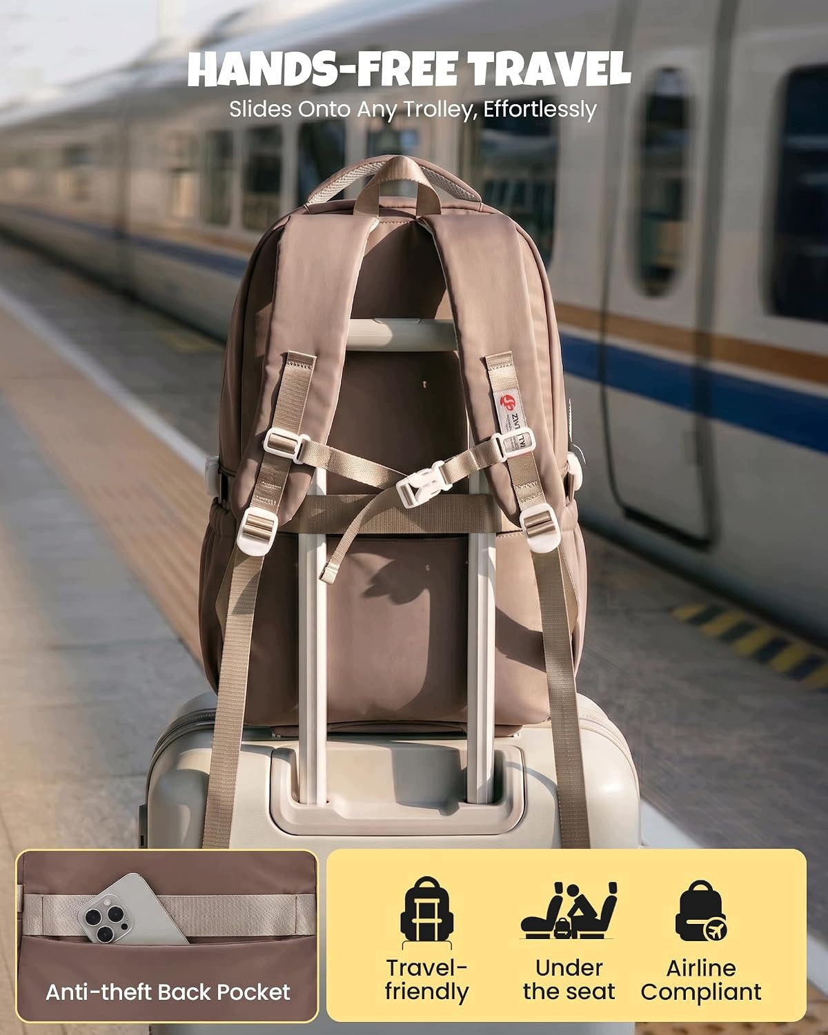 School backpack for teenagers 36 l satchel with laptop pocket 15,6 Manufacturer code 5908184000753
