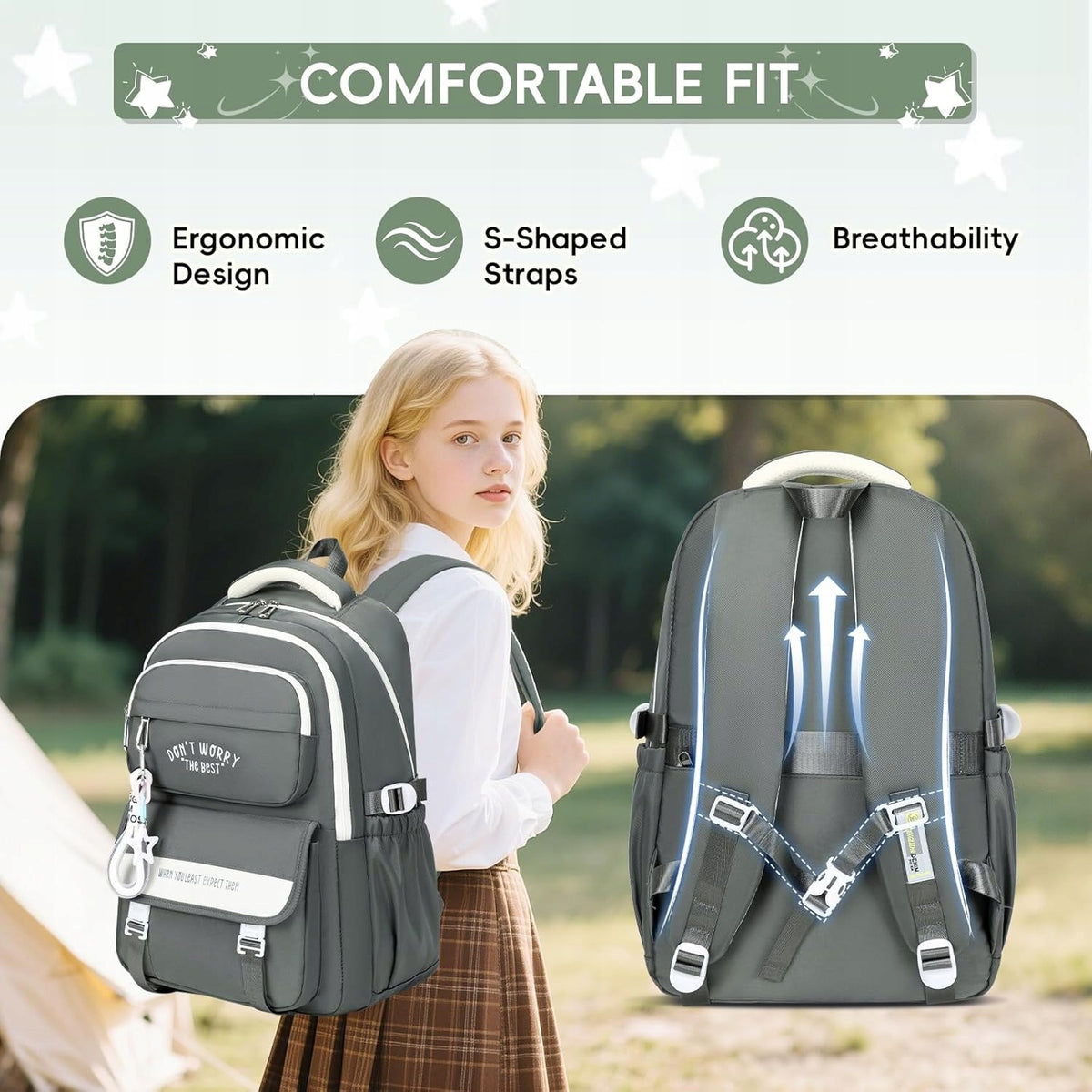 School backpack for teenagers, girls, school backpack, large Manufacturer code zdfjhu534ey