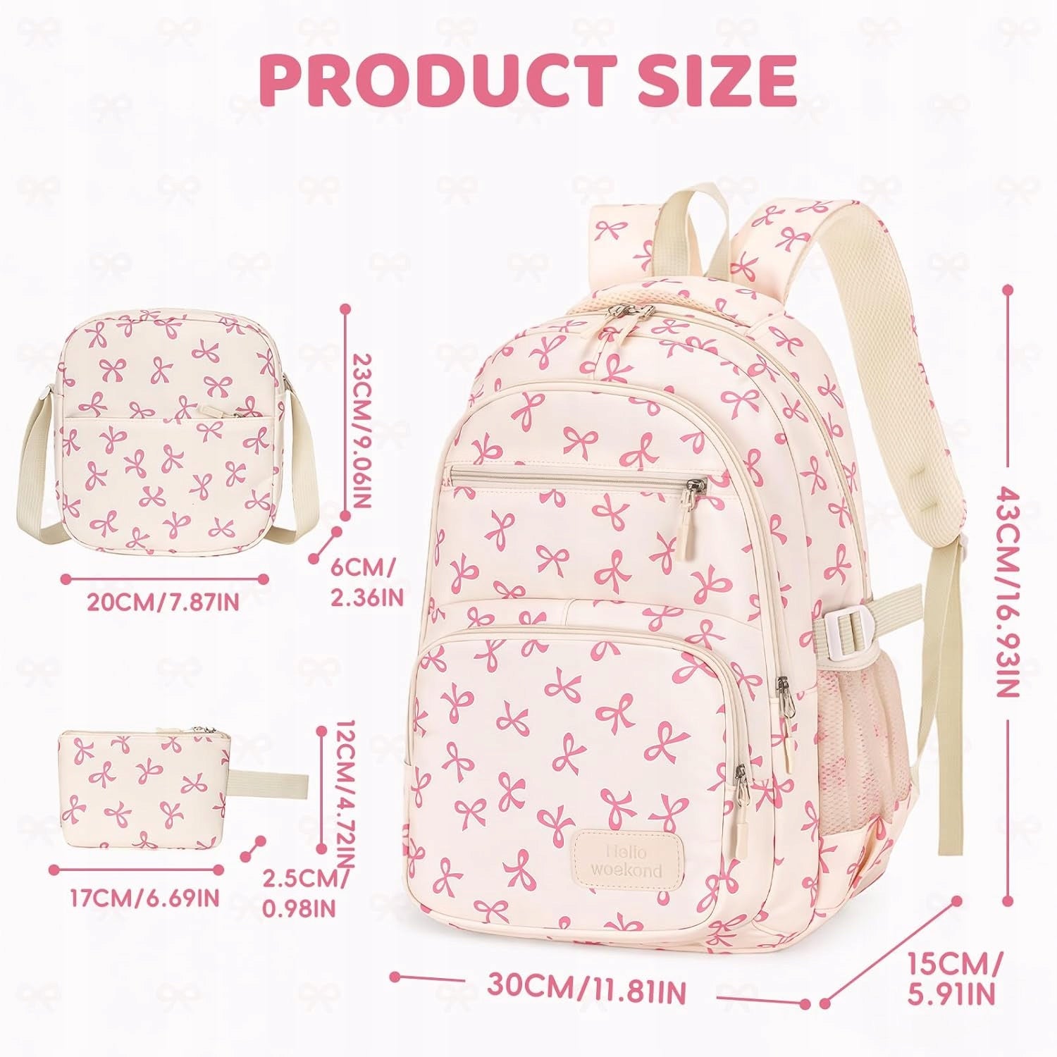 School backpack for teenagers, school backpack set, bag Manufacturer code g262