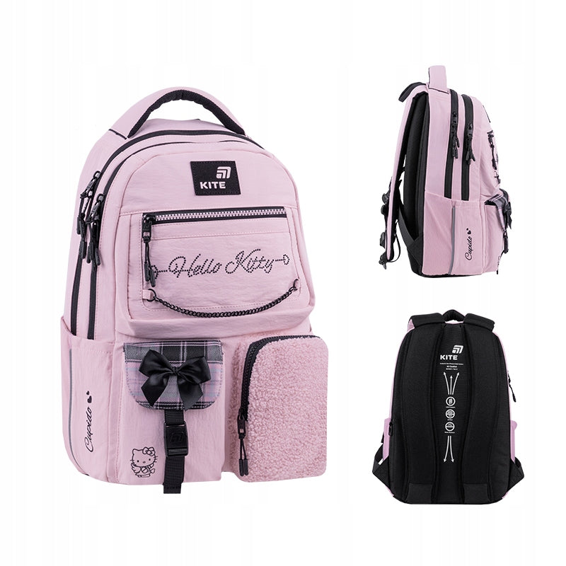 School backpack girls 4-9 class pink 17l Hello Kitty Kite