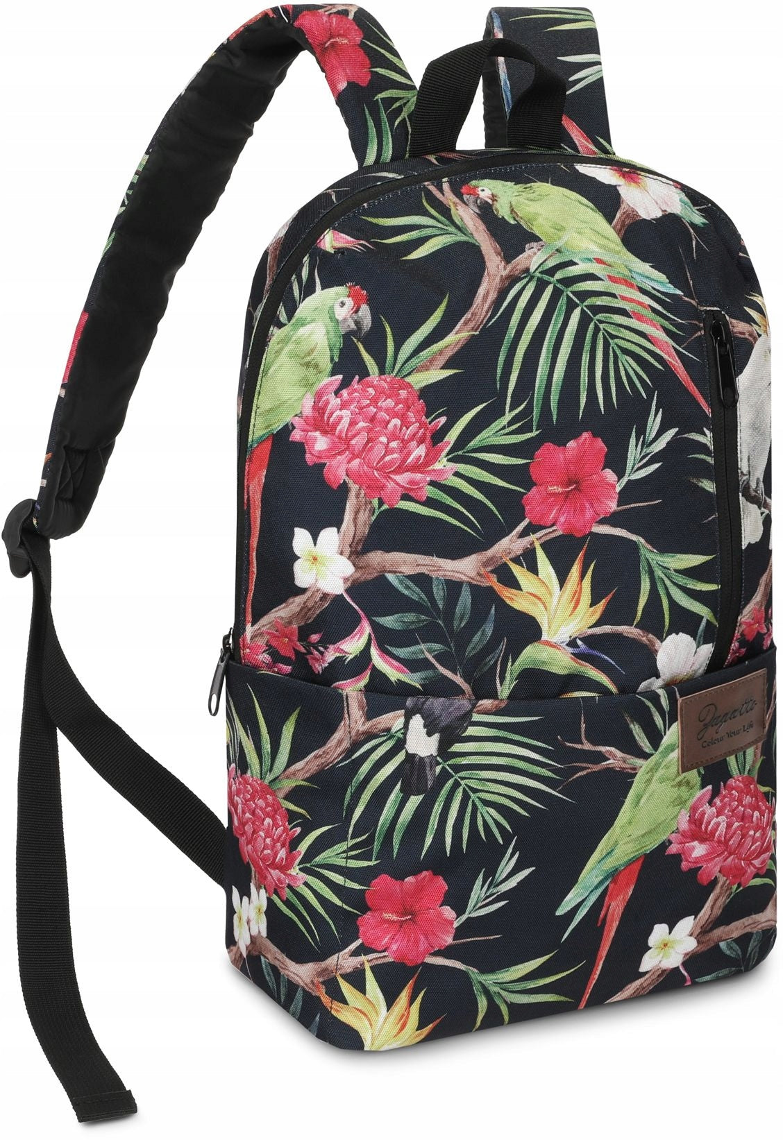 School backpack girls youth flowers ZAGATTO Multicolored ZG691