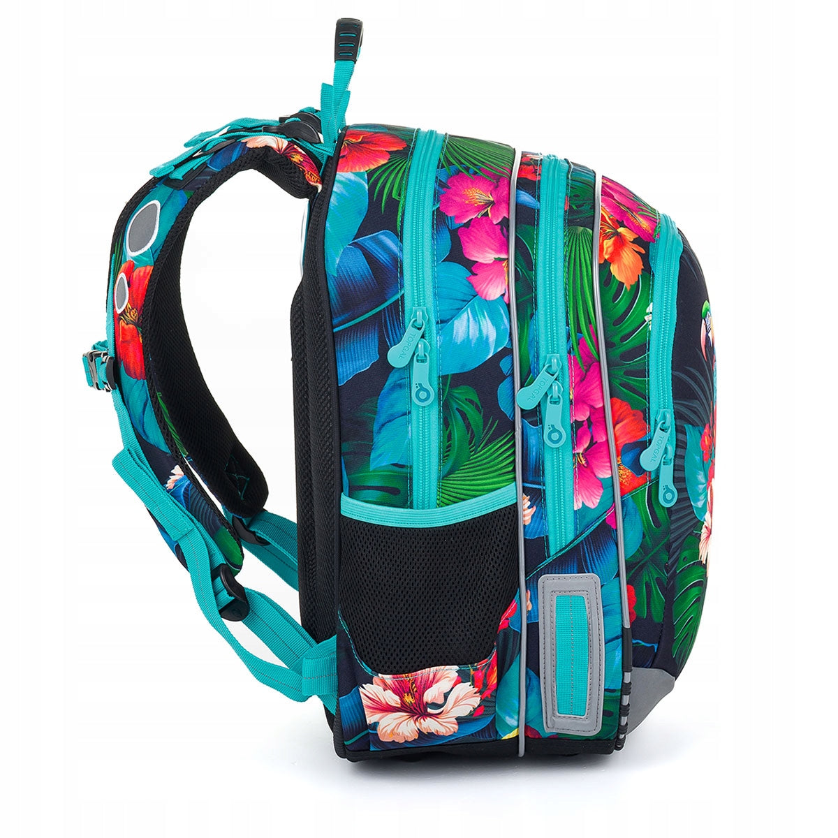 School backpack in Ara parrot Topgal ELLY 24004 Brand Topgal