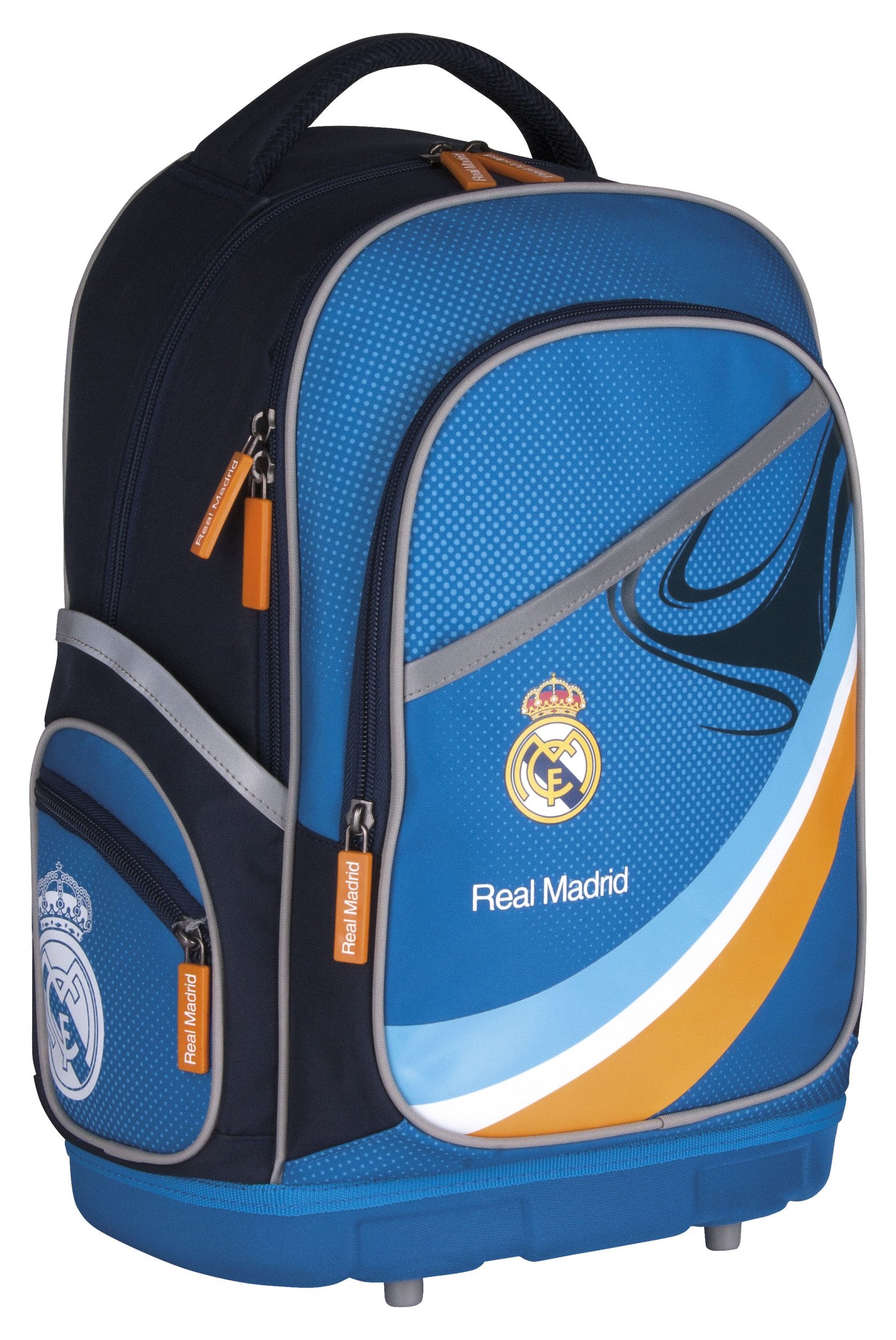 School backpack multi-chamber 30x41x18 cm RM-43 REAL MADRID