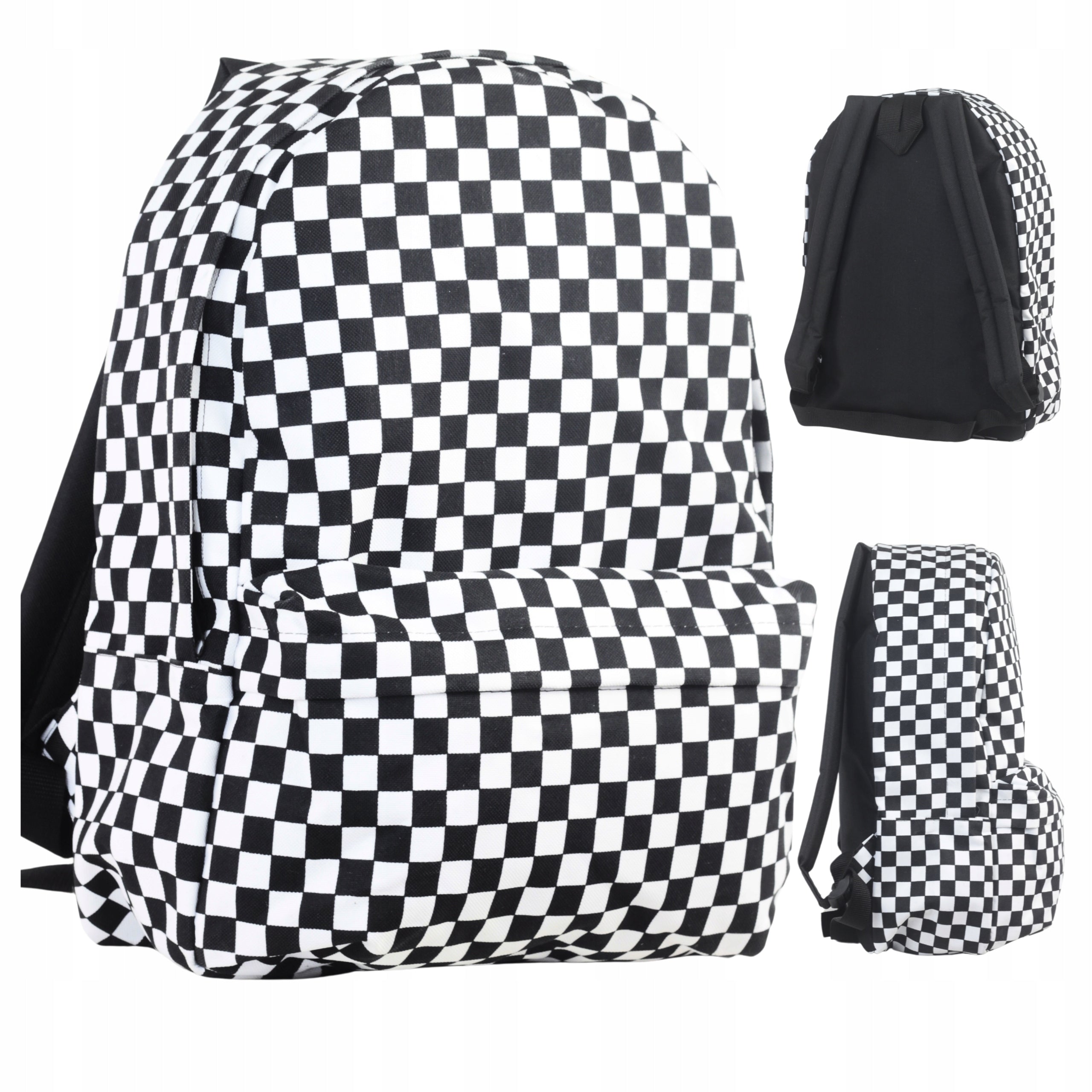 School backpack old school sports phase Polish Product chessboard Convey