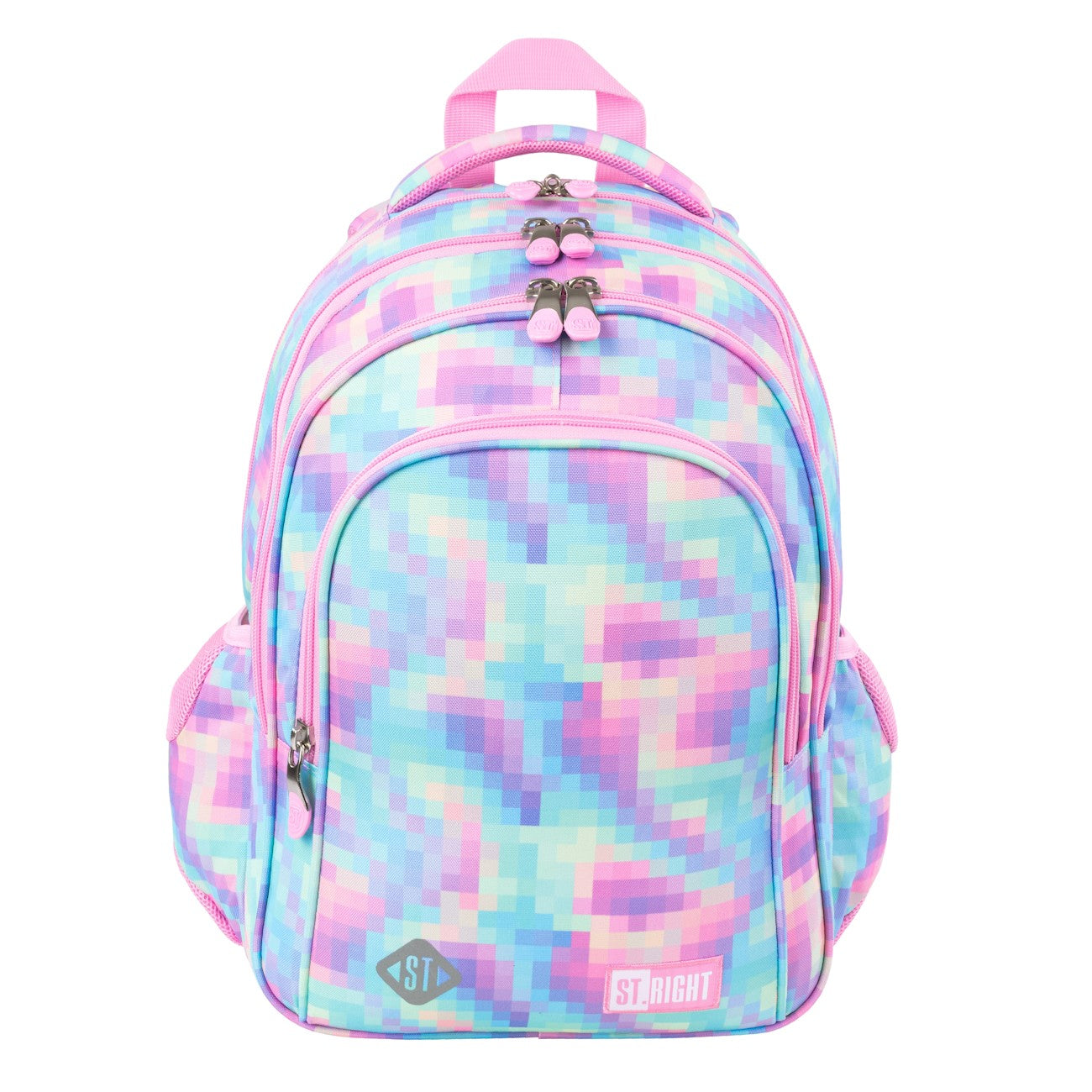 School backpack satchel Pastel Pixels St.Right Manufacturer code 5903878955067