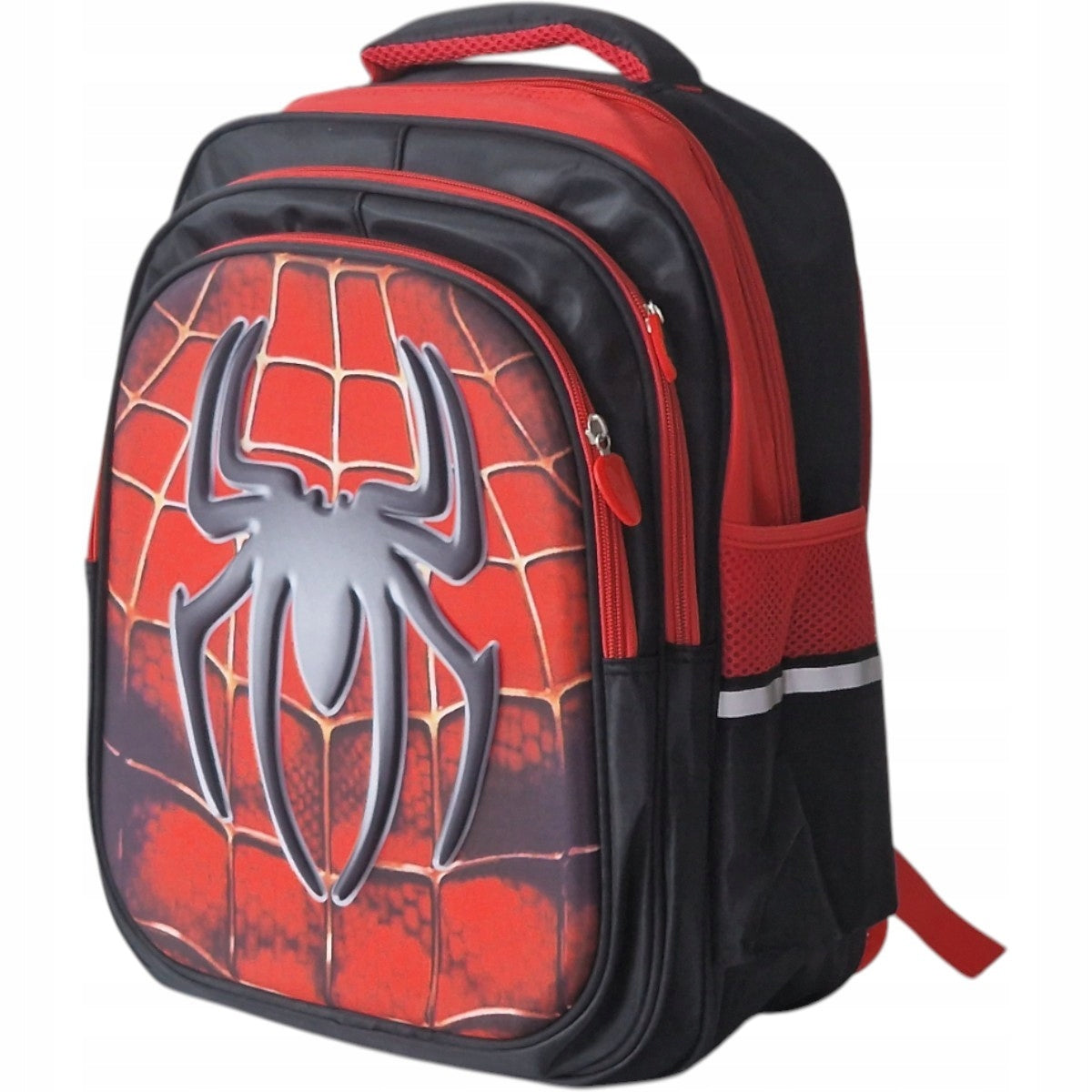 School backpack spider boys 3D for school black red EAN (GTIN) 5906843060704