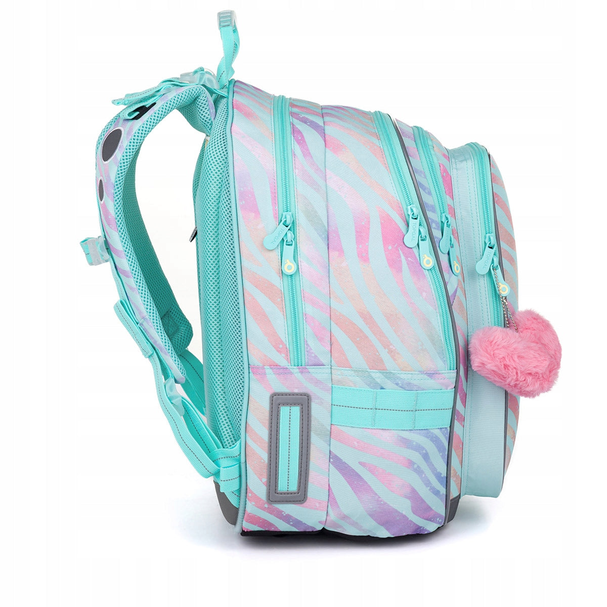 School backpack turquoise and pink Topgal LYNN 25007 Brand Topgal