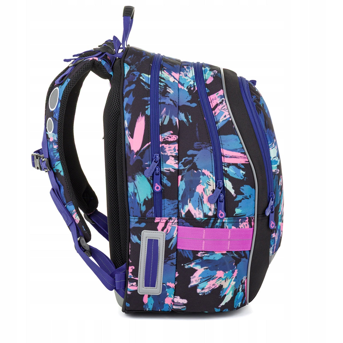 School backpack with blue flowers Topgal CODA 26010 2-5 class Manufacturer code 8592571027972