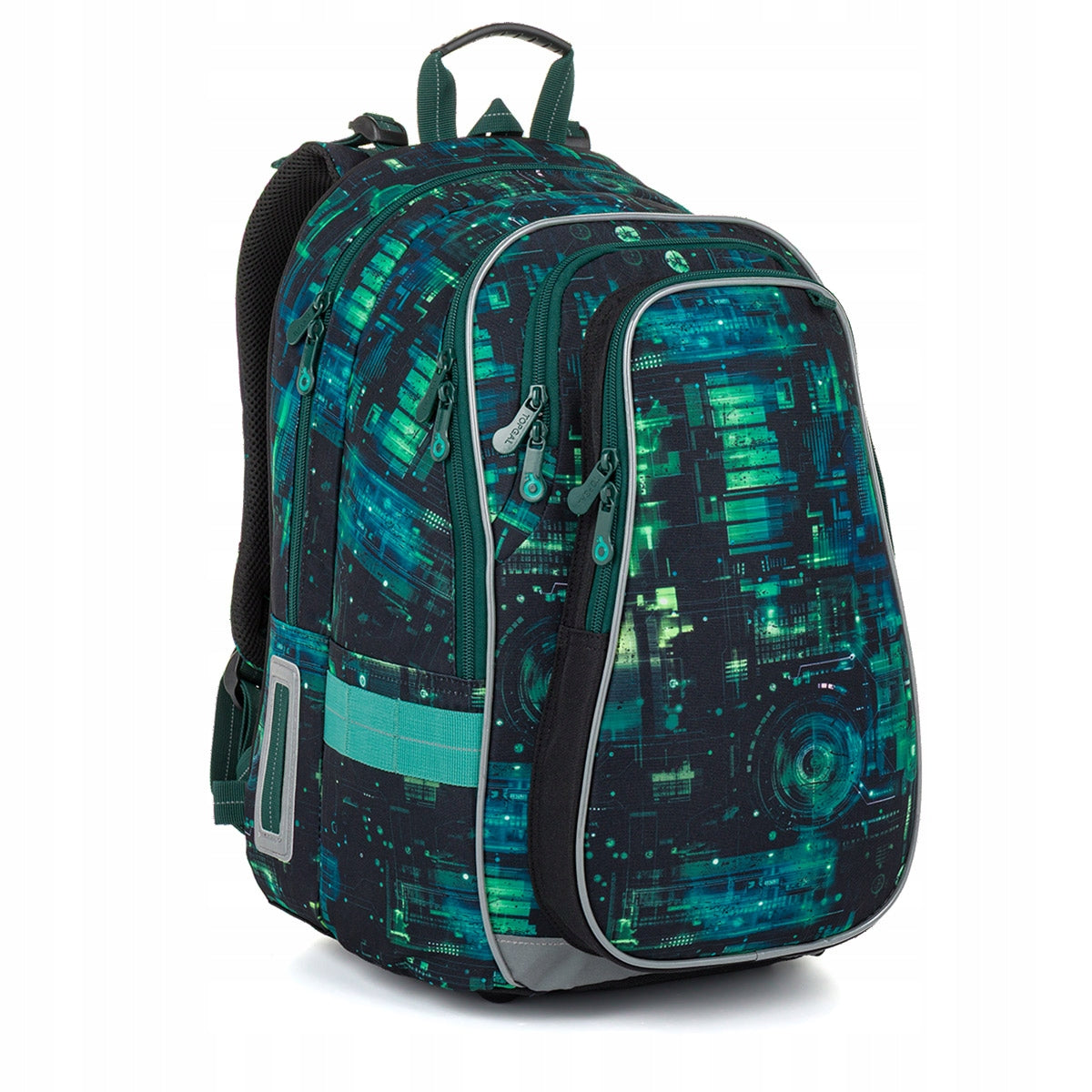 School backpack with cyber pattern Topgal LYNN 26019 2-5 class