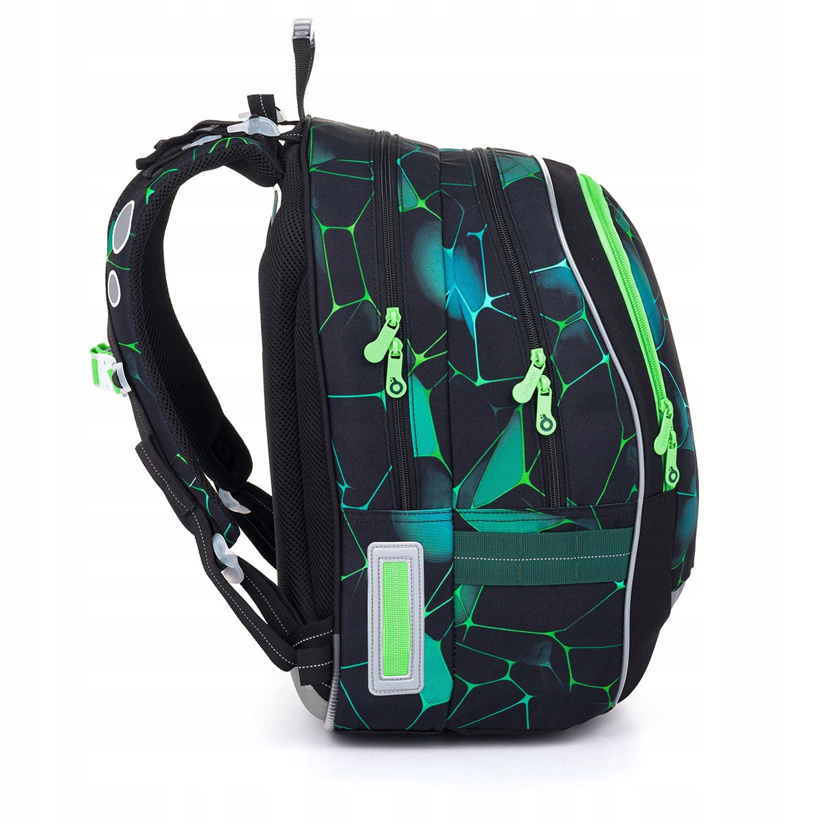 School backpack with green design Topgal CODA 25019 Brand Topgal
