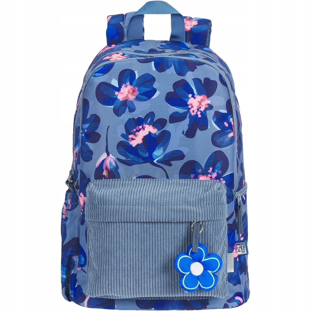 School backpack youth blue flowers 26l Bloom OXFORD Manufacturer code 400196447