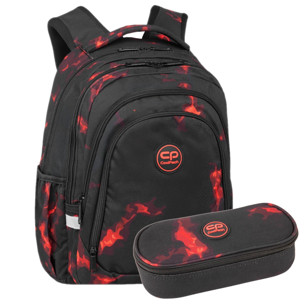 School backpack youth satchel CoolPack Ashh for boy Set