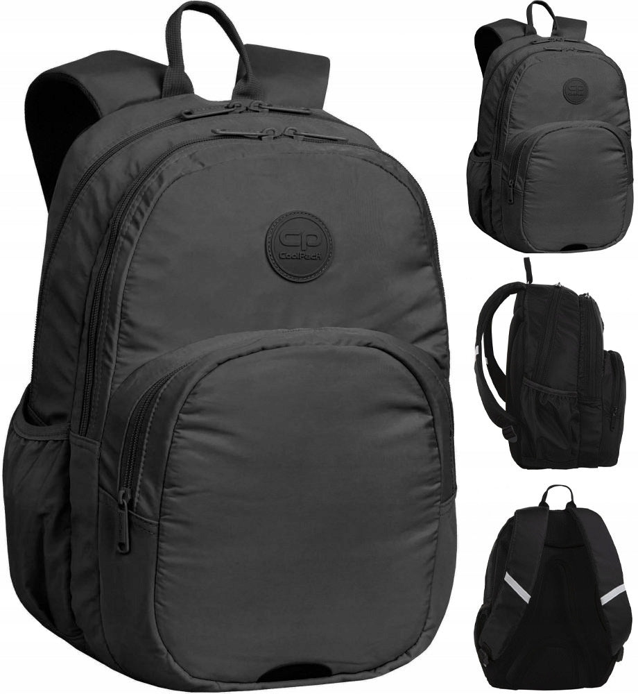 School backpack youth satchel CoolPack Rider Black for boy