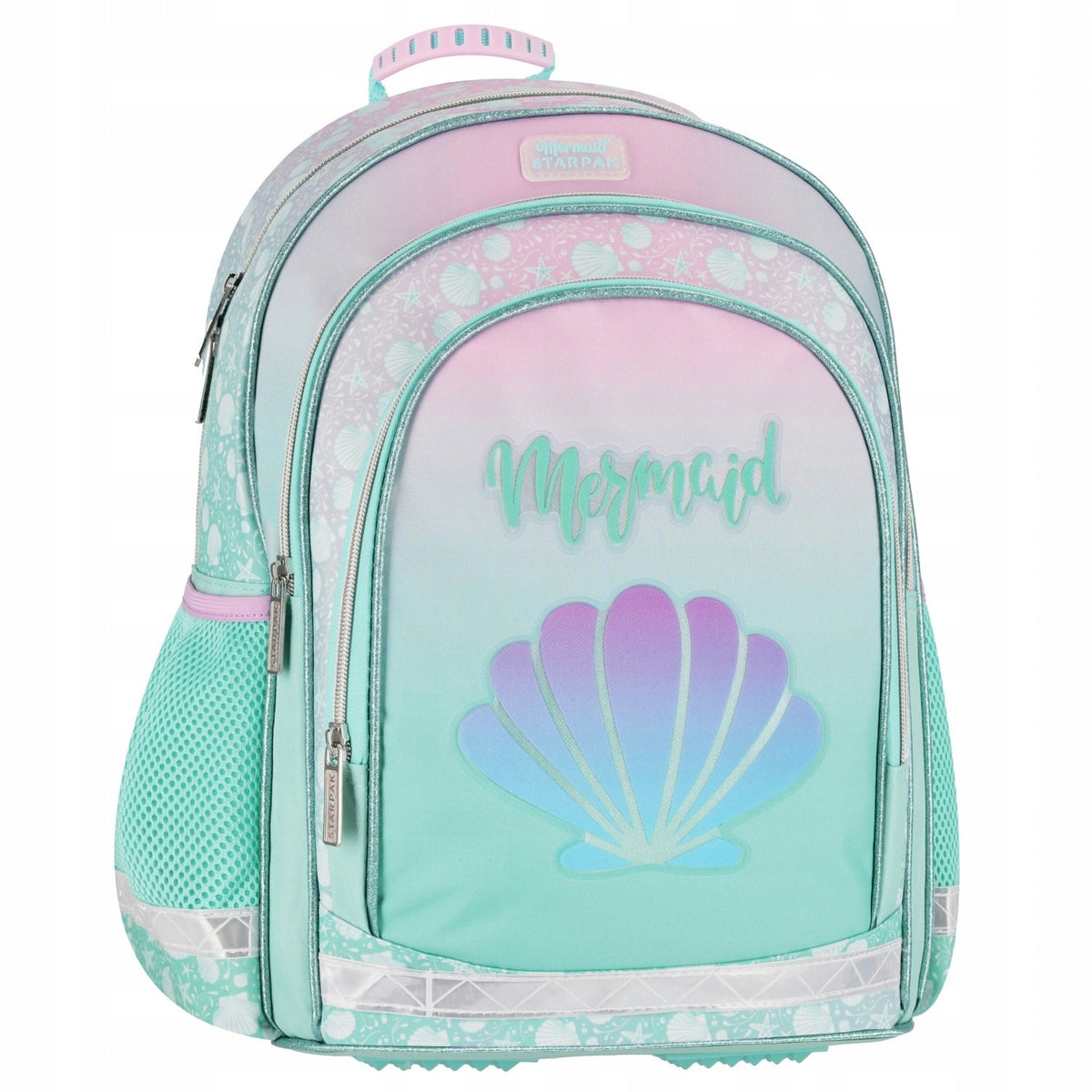 School satchel BACKPACK Shell Mermaid | Pastel | Class 1-3 Manufacturer code 550874