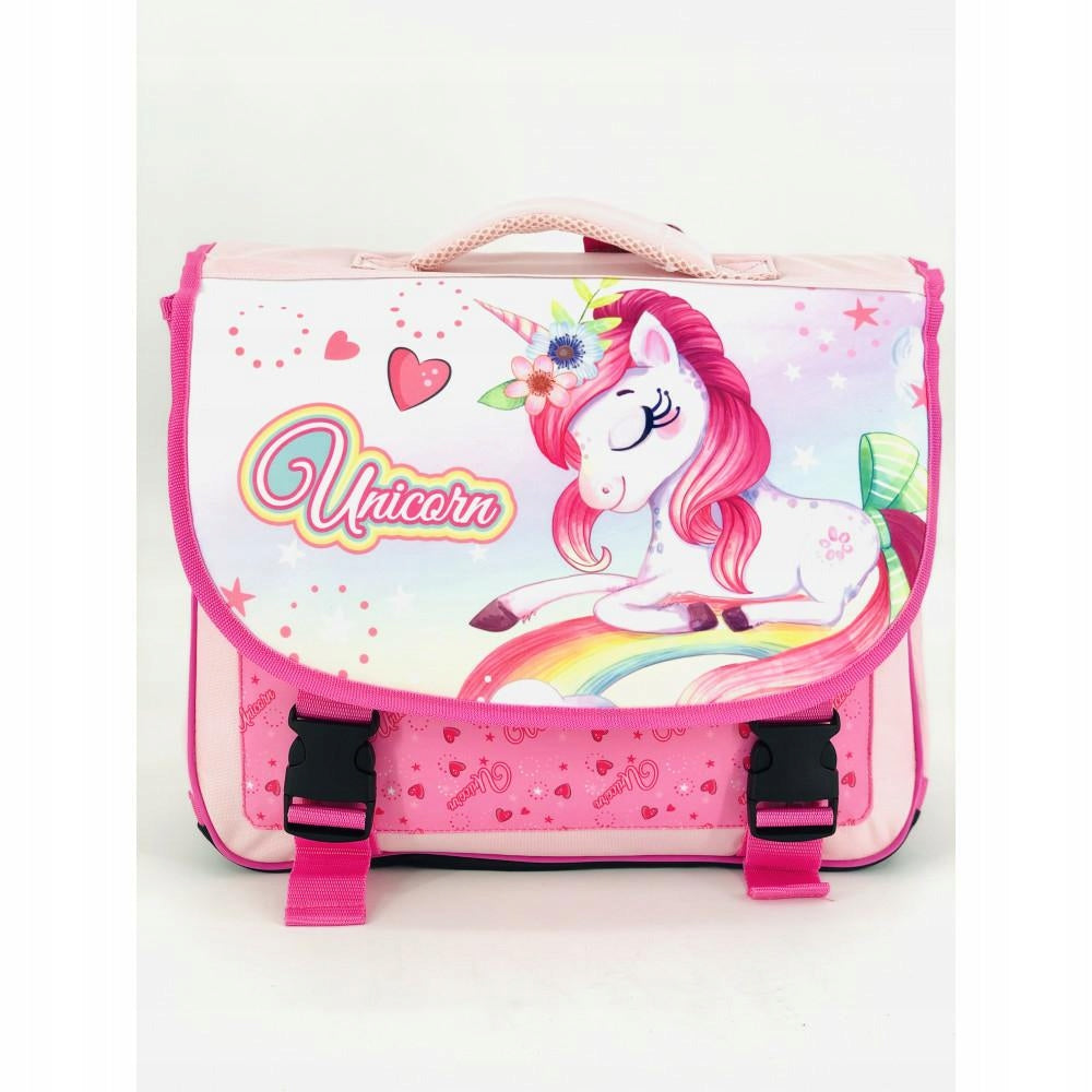 School satchel Unicorn pink