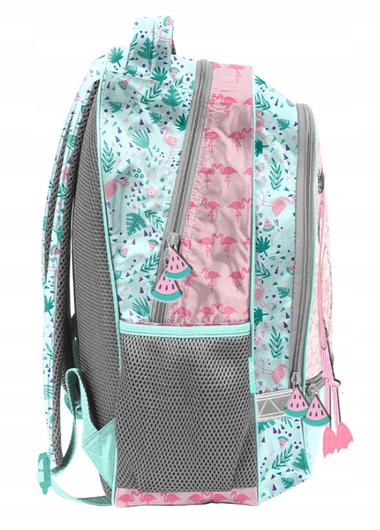 School satchel backpack FLAMING PP26FL-260 for girls pink Manufacturer code PP26FL-260