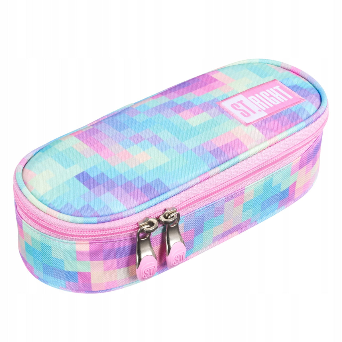 School set for girls PASTEL PIXES 2 elements backpack and pencil case sas Manufacturer code ZES-MAJ-0031