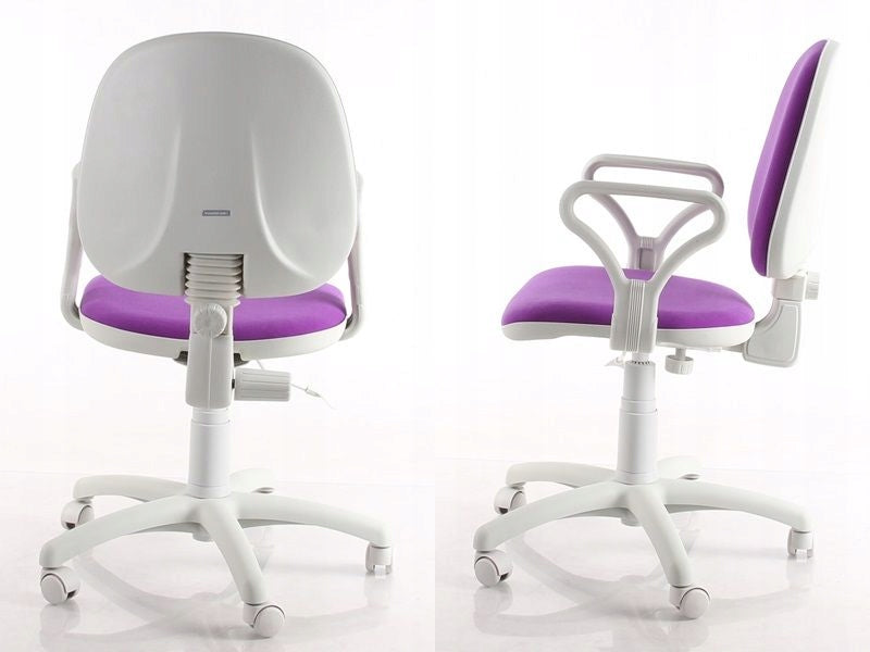 School swivel chair REGAL WHITE M54 BROWN Packaging status original