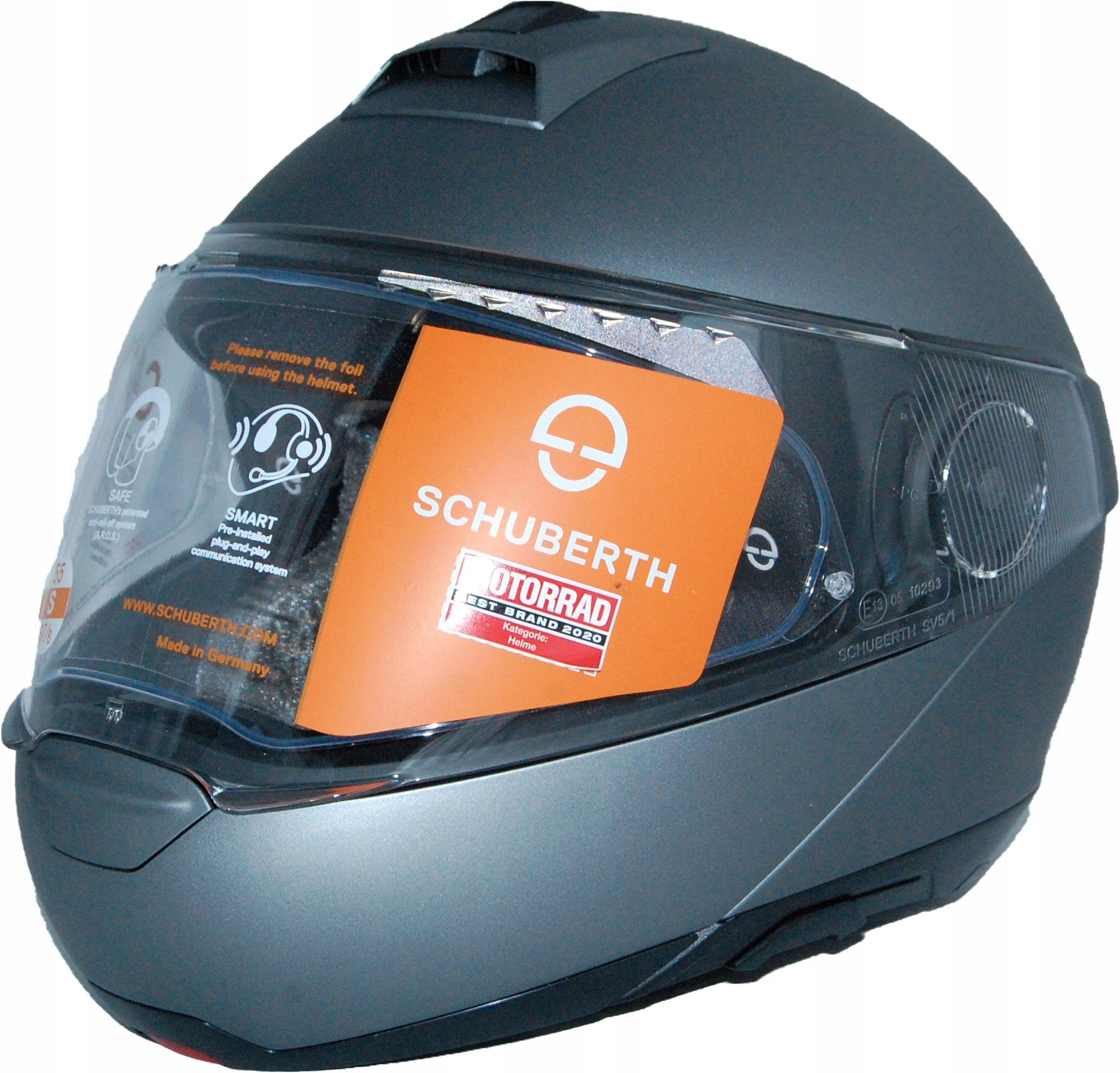 Schuberth C4 Pro Silent Safe Jaw Motorcycle Helmet For Chopper
