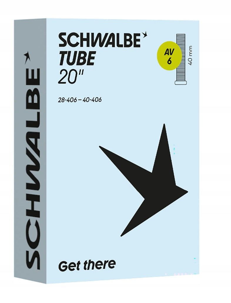 Schwalbe AV 6 tube 20x1 1/8-1.50" 28/40-406 AGV 4